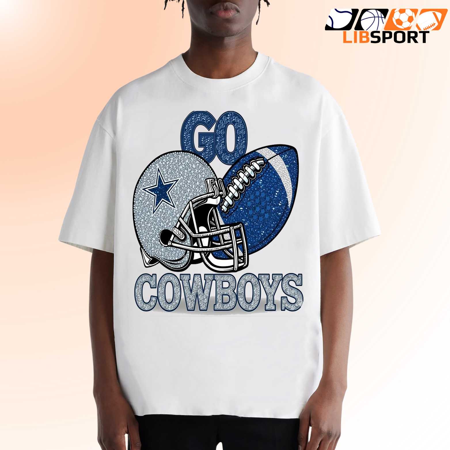 Go Cowboys T-Shirt, Unisex Football Tee